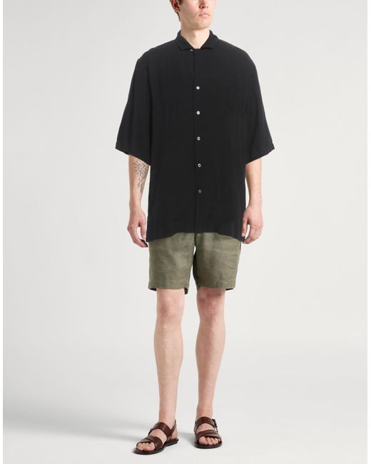 Camisa Lardini de hombre de color Black