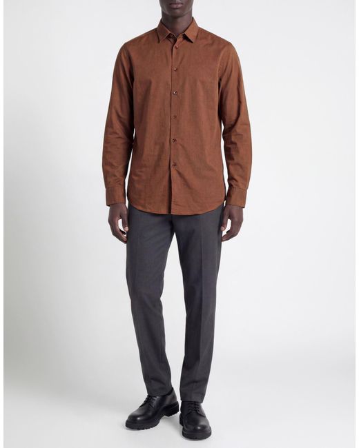 Drykorn Brown Shirt Cotton, Viscose for men