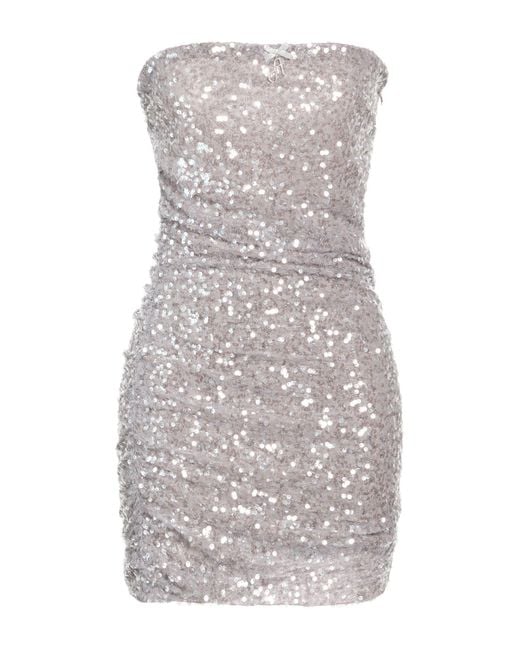 Aniye By Gray Mini Dress Polyester, Elastane