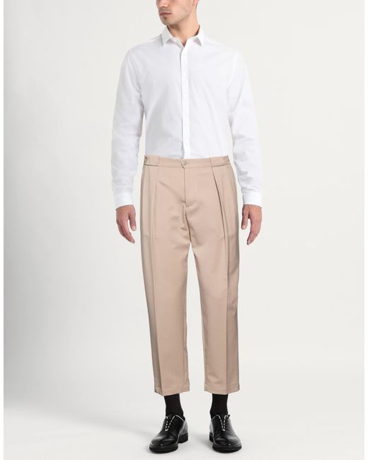 Briglia 1949 Natural Pants Virgin Wool, Polyester for men
