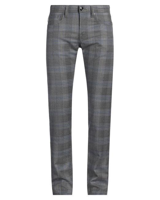 Tramarossa Gray Pants Virgin Wool, Elastane for men
