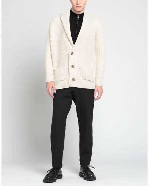 FILIPPO DE LAURENTIIS White Cardigan for men