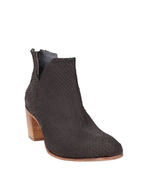JP/DAVID Brown Ankle Boots