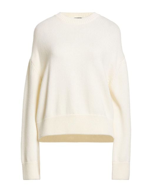 Fabiana Filippi White Sweater Virgin Wool