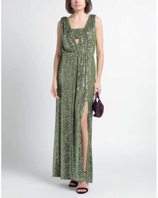 Nenette Green Maxi-Kleid