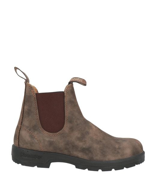 Blundstone Brown Taupe Ankle Boots Soft Leather