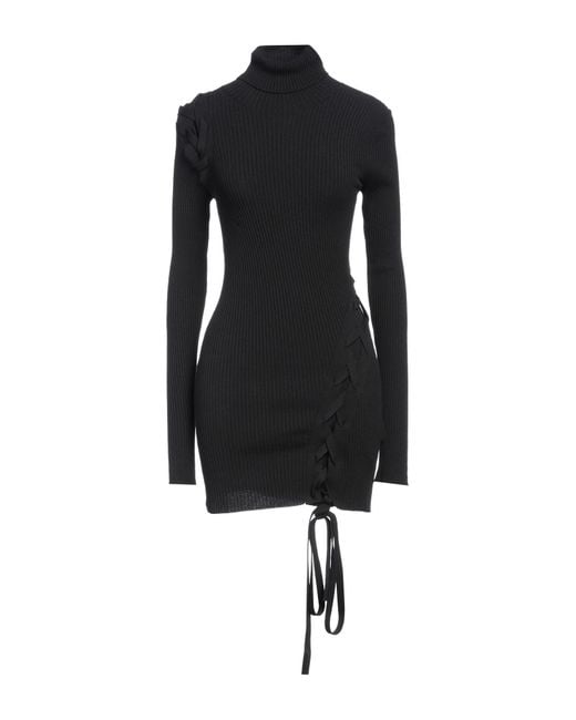 Ssheena Black Mini-Kleid