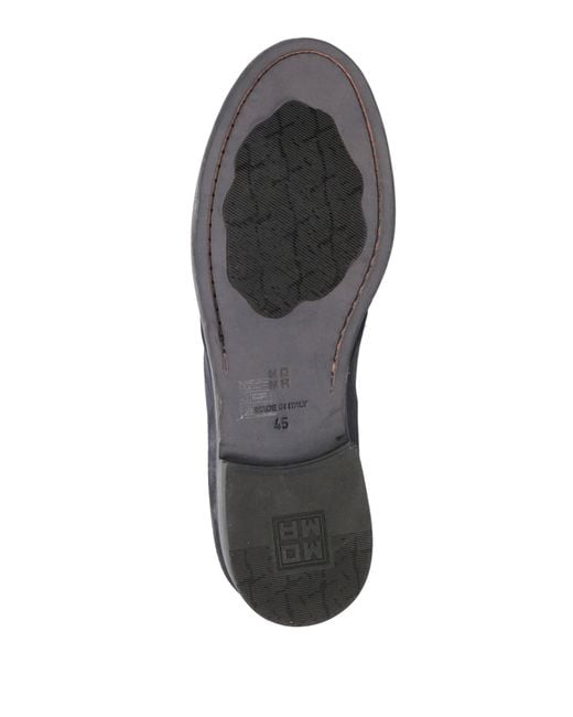 Moma Blue Lace-Up Shoes for men