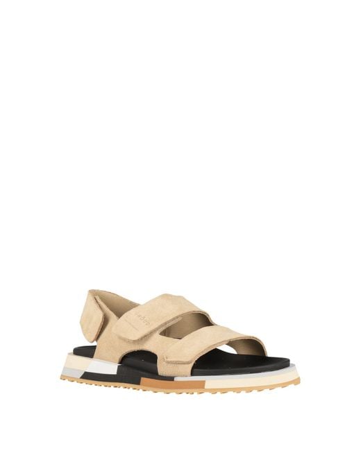 GHOUD VENICE Natural Sand Sandals Leather