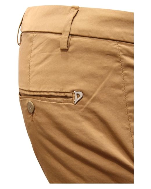 Pantalon en jean Dondup en coloris Brown
