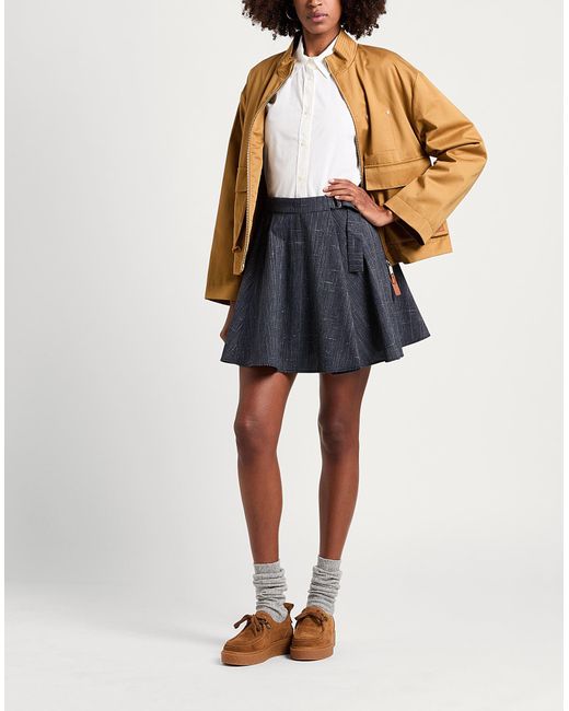 MAX&Co. Gray Mini Skirts