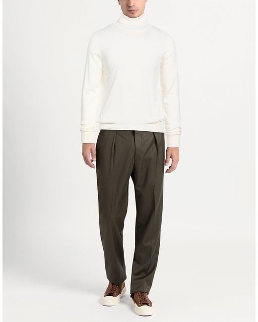 Diktat White Turtleneck for men