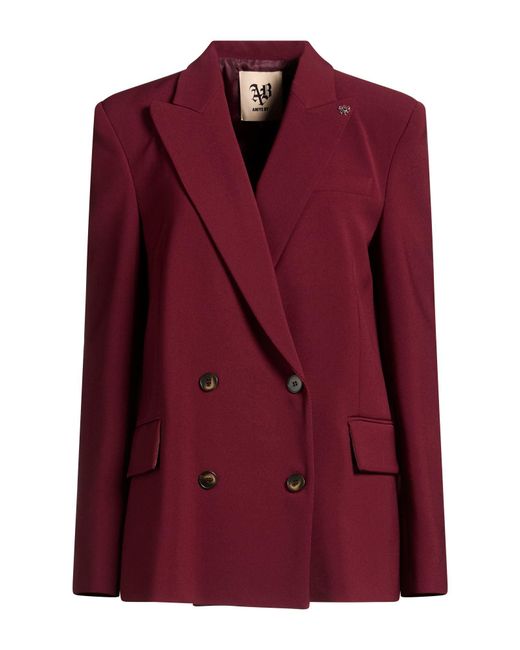 Aniye By Purple Brick Blazer Polyester, Elastane