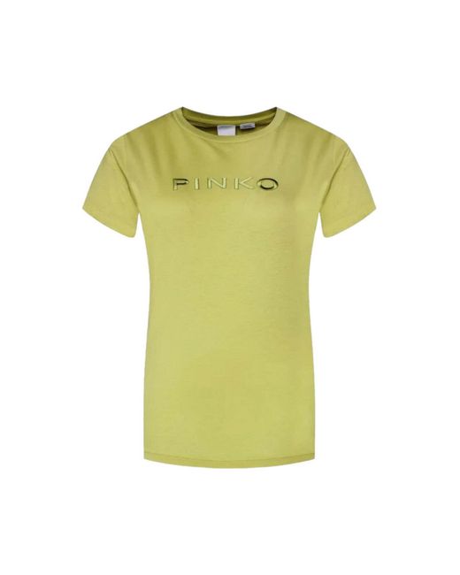T-shirt Pinko en coloris Yellow