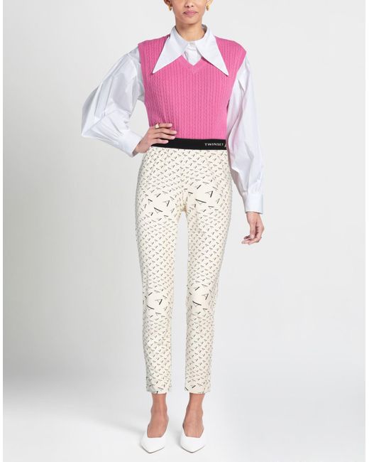 Twinset Natural Leggings