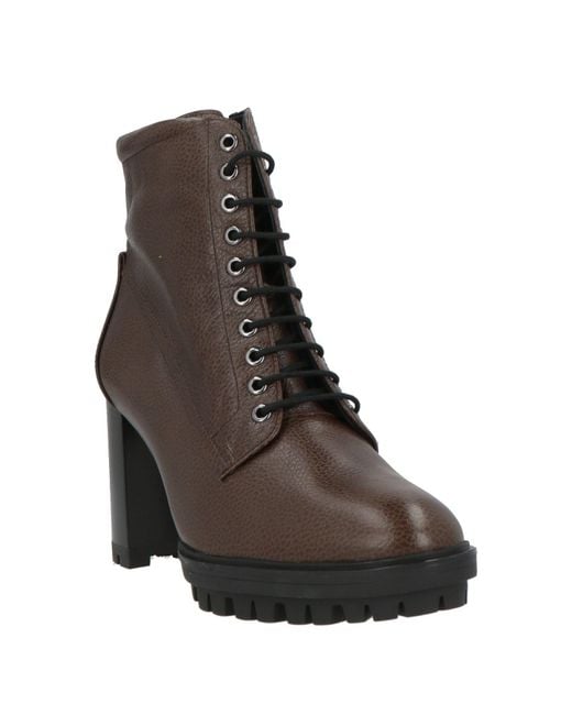 Högl Brown Ankle Boots Leather