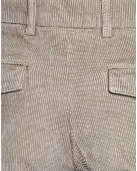 BE ABLE Gray Pants Cotton, Elastane for men