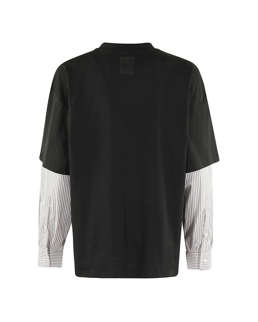 Camiseta Semicouture de color Black