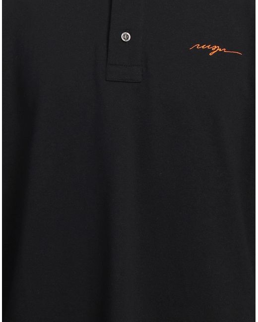 MSGM Poloshirt in Black für Herren