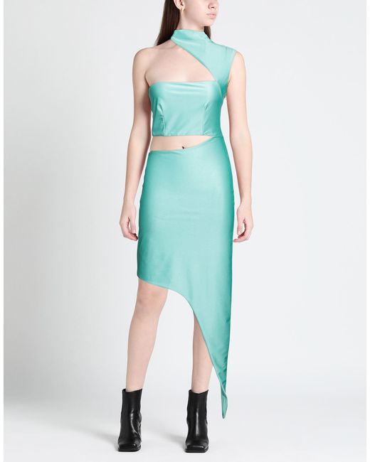 Cristinaeffe Blue Mini Dress