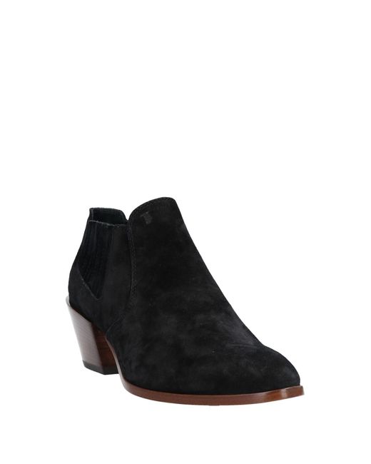 Tod's Black Ankle Boots