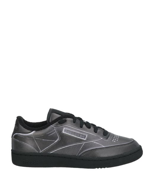 MAISON MARGIELA x REEBOK Black Sneakers Textile Fibers for men