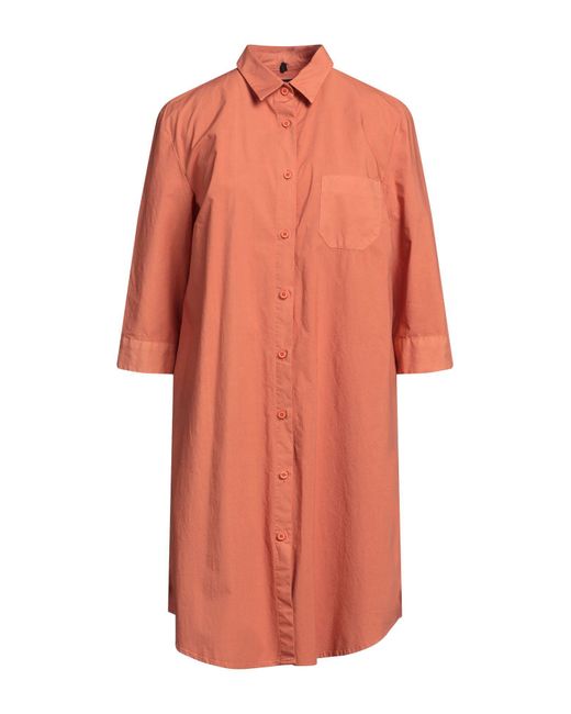 T-jacket By Tonello Orange Mini Dress