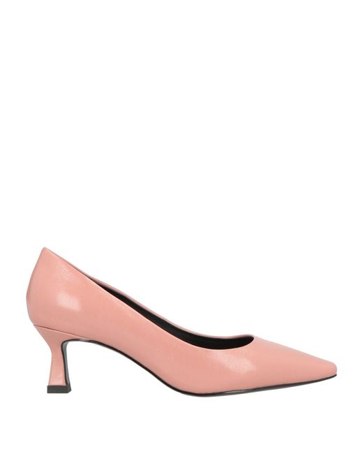 Bibi Lou Pink Pumps Leather