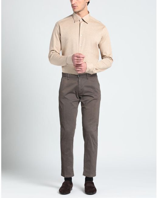 Officina 36 Gray Trouser for men