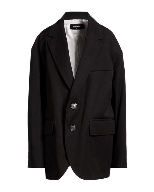 DSquared² Black Blazer Virgin Wool