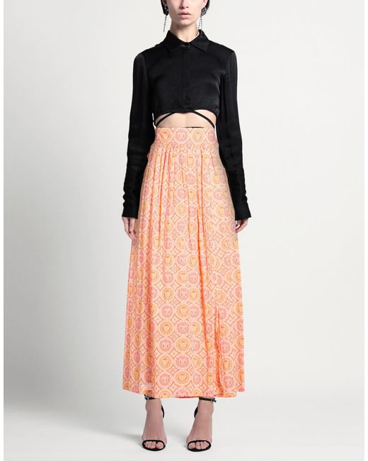 CONNOR & BLAKE Pink Maxi Skirt Cotton