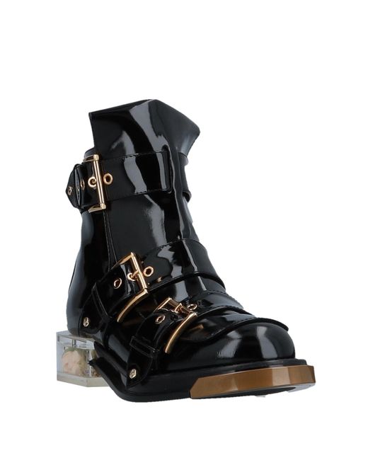 alexander mcqueen buckle boots