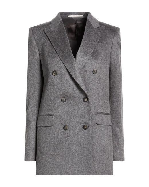 Tagliatore 0205 Gray Blazer Cashmere