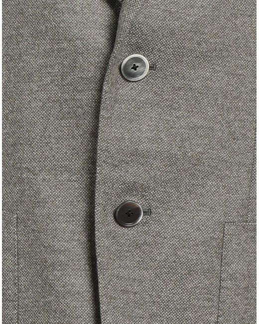 Caruso Gray Blazer Wool for men