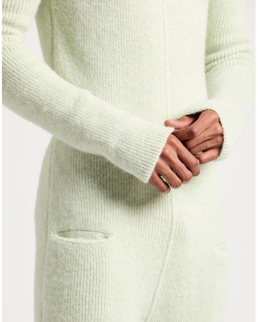 Rick Owens Green Playsuit Virgin Wool for men