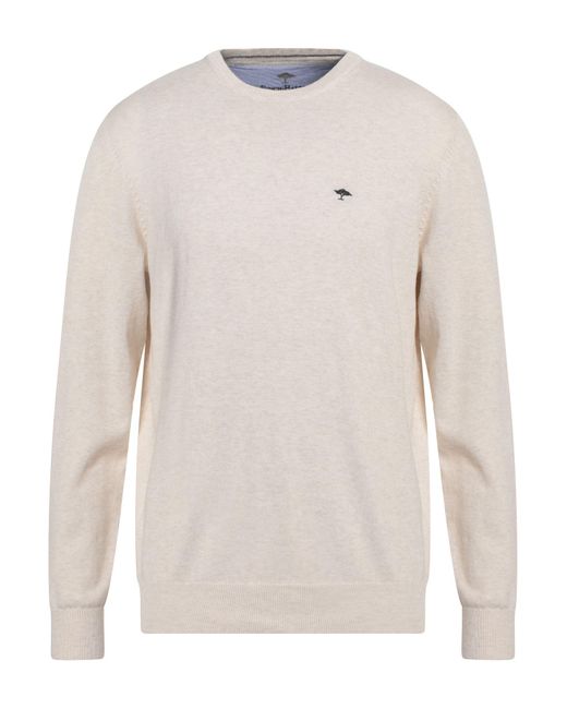 Fynch-Hatton White Sweater for men
