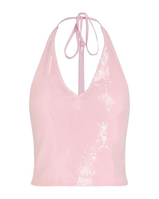 ROTATE BIRGER CHRISTENSEN Pink Top