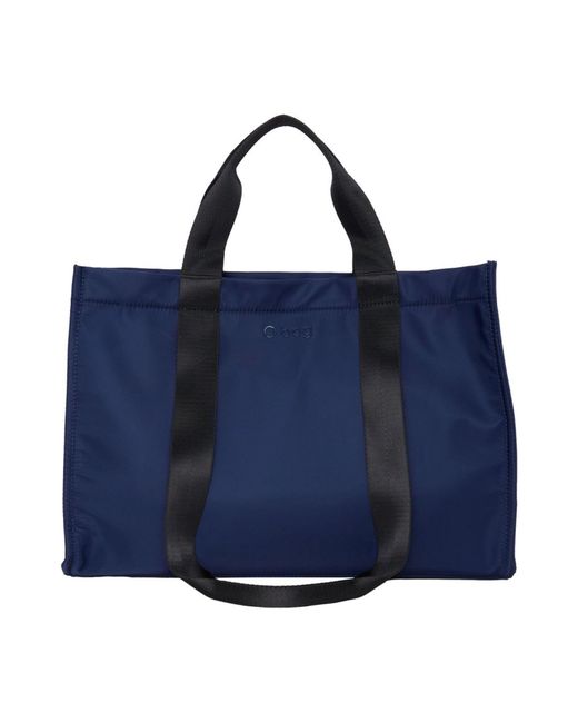 O bag Blue Handtaschen