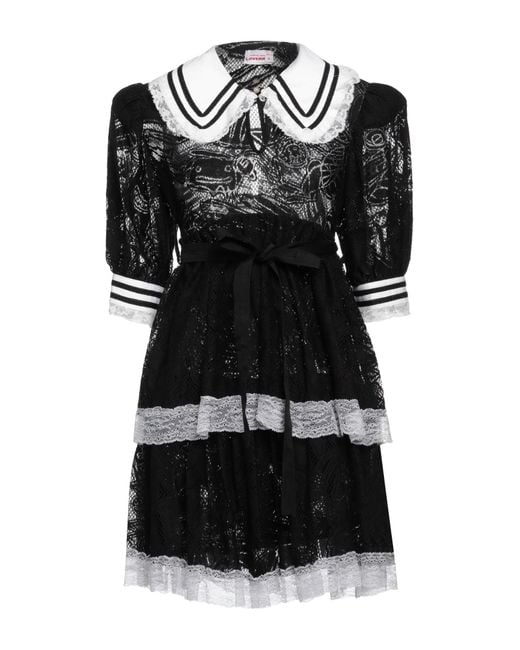Charles Jeffrey Black Mini Dress