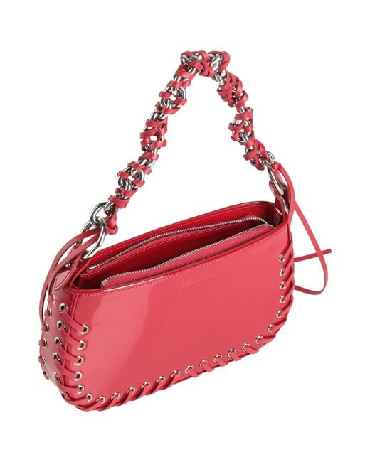Blumarine Red Handbag Cow Leather