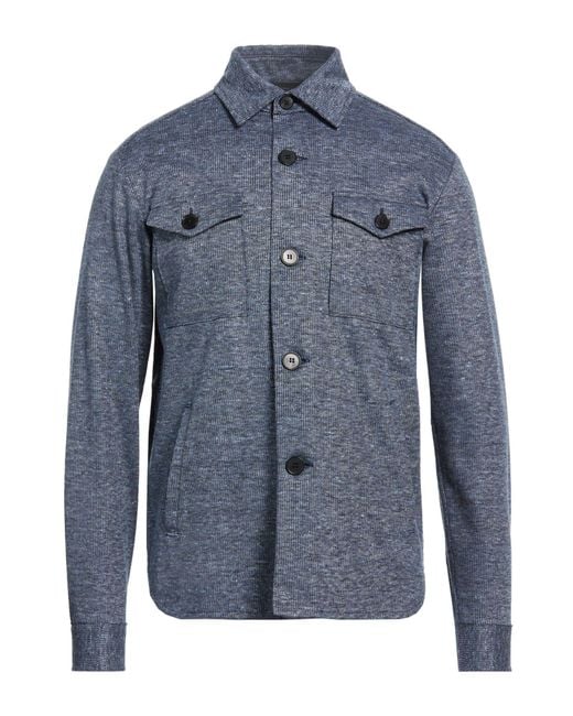 Harris Wharf London Blue Shirt for men