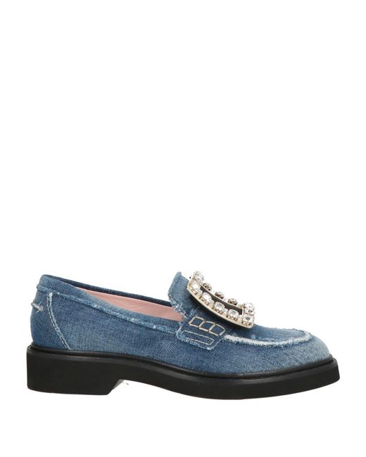 Roger Vivier Blue Loafers