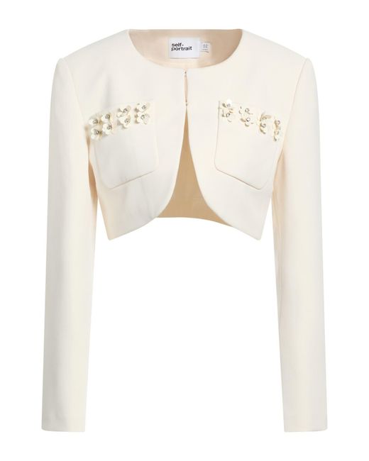 Self-Portrait White Jacket