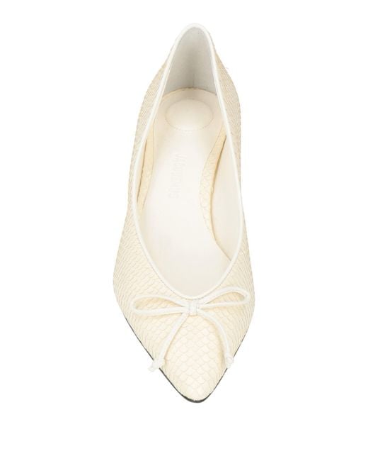 Jacquemus Natural Pumps Leather