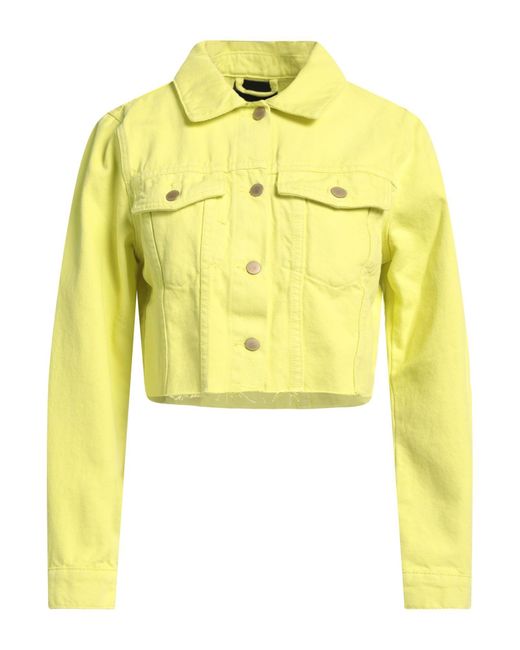 Desigual Yellow Denim Outerwear
