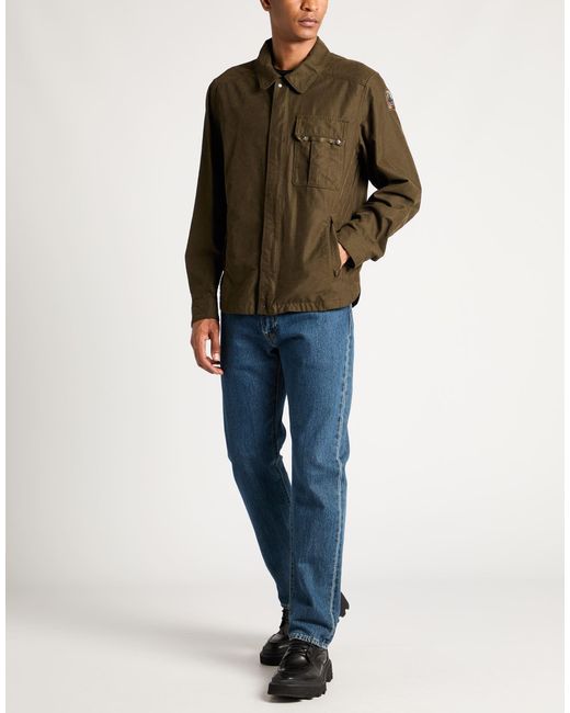Parajumpers Brown Jacket Cotton, Polyester, Polyamide for men