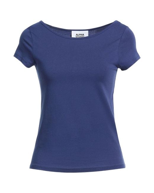 Alpha Studio Blue T-Shirt