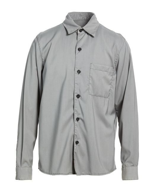 BE ABLE Gray Shirt Wool for men