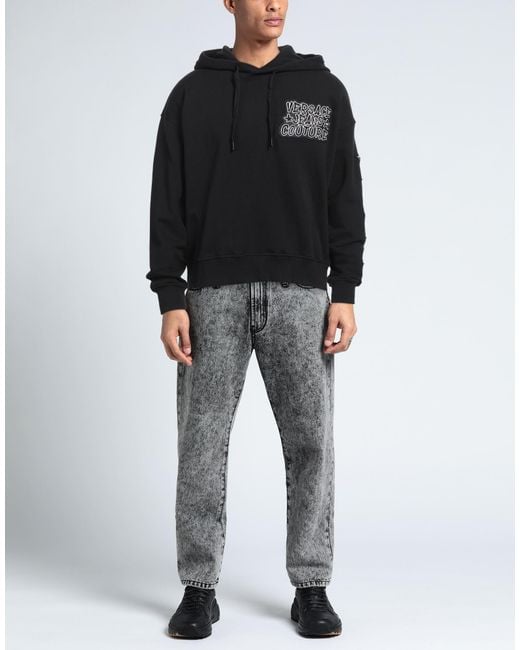 Versace Jeans Couture Black Sweatshirt for men