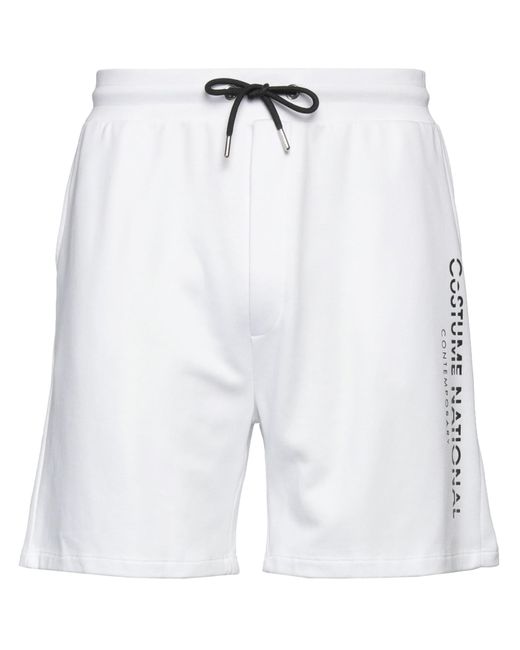 CoSTUME NATIONAL White Shorts & Bermuda Shorts for men